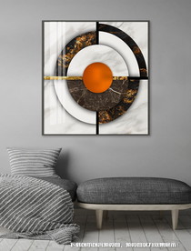 后现代轻奢几何装饰画