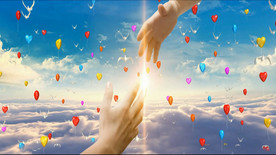 听我说谢谢你 舞台大屏背景视频