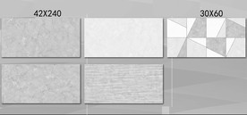 灰色大理石瓷片配套文件通道分色