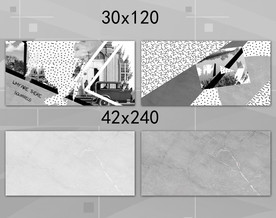 灰色大理石瓷片配套文件通道分色