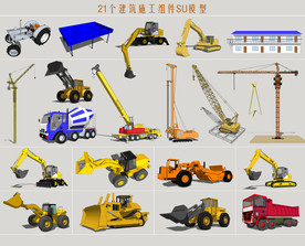 施工工地机械设备