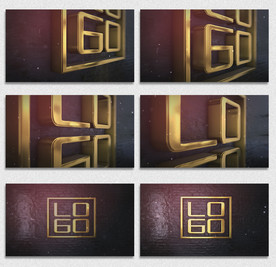 立体印章LOGO片头AE模板