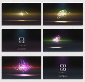 炫丽光线LOGO片头AE模板