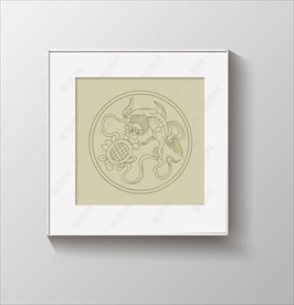 中式图案矢量图