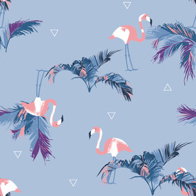 火烈鸟 热带花卉