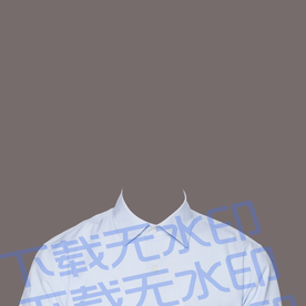 露肩证件照模板