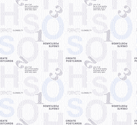 大牌抽象字母线条乱花