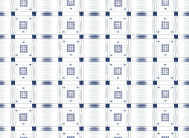 大牌几何抽象效果格子