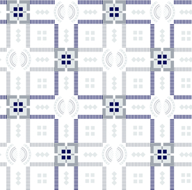 大牌几何格子睡衣