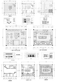 茶馆 壮族茶馆CAD
