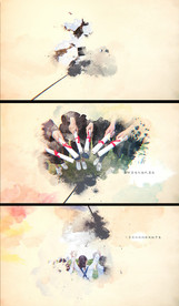 水墨风格图文演示AE模版