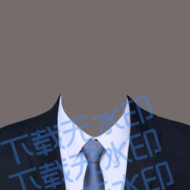 证件照西装模板