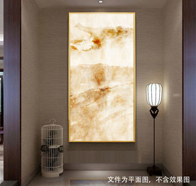 大理石玄关背景墙