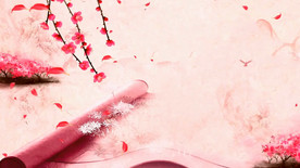 旧梦一场 古风水墨舞台背景视频