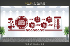 校园文化墙 学校文化