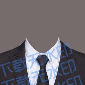 证件照西装模板