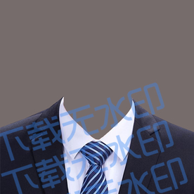 证件照西装模板