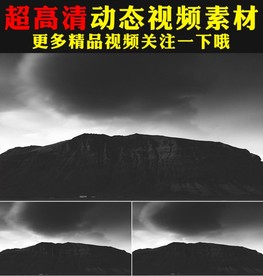 乌云密布暴风雨来临前实拍视频