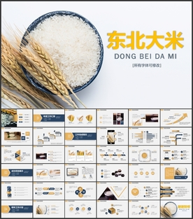 东北五谷杂粮粮食水稻生态大米