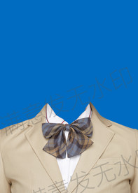学生装证件照衣服