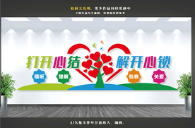 心理咨询文化墙