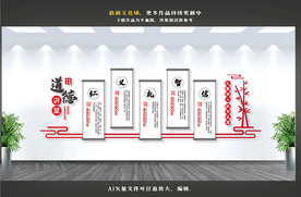 道德讲堂文化墙