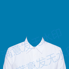 半身女士白衬衫正装