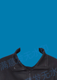 黑色外套证件照换衣服