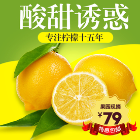 柠檬水果主图