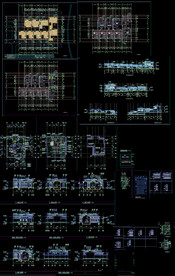 中式乡村住宅图纸