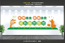 食堂餐厅文化墙