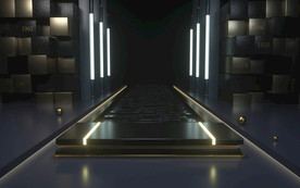 C4D电商海报头图