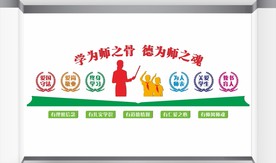 老师文化墙图片