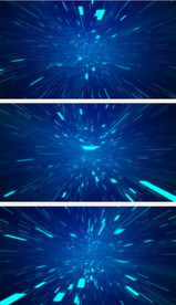 蓝色粒子穿梭舞台LED背景视频