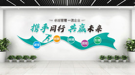 办公室励志标语企业文化墙