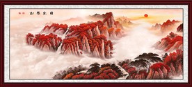 山水画国画山水画