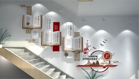 企业展示墙宣传栏展览位