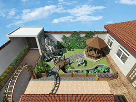 庭院花园效果图