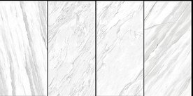 卡拉拉白大理石一石多面通道分色