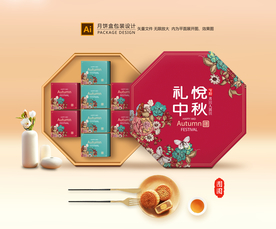 月饼包装 月饼礼盒