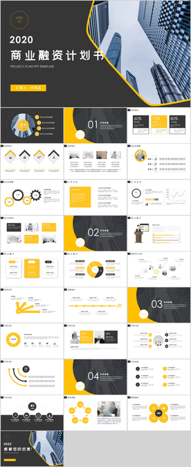 商业融资计划书PPT