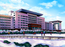 武汉余家头手绘素材