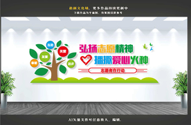 志愿者文化墙