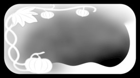 南瓜茶盘灰度图