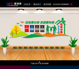 垃圾分类文化墙