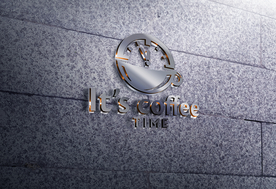 logo墙面背景金效果贴图样机