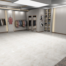 工业风3D效果图服装场景