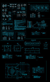 电厂照明布置图纸