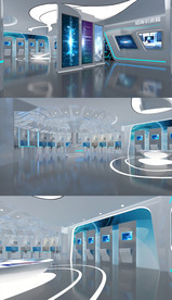 医药科技展厅3DMAX模型