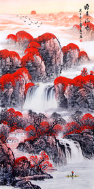 源远流长风水画